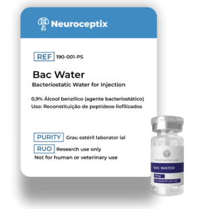 ÁGUA BACTERIOSTÁTICA