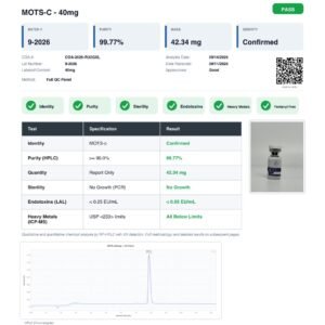 MOTS-C - 40mg